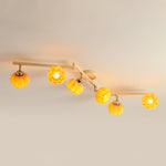 Pumpkin Multi Head Ceiling Lamp