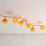 Pumpkin Multi Head Ceiling Lamp