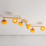 Pumpkin Multi Head Ceiling Lamp