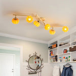 Pumpkin Multi Head Ceiling Lamp