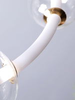 Puppet LED Chandelier in Gold and Clear Glass – Modern Luxury Pendant