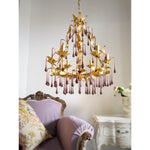 purple-glass-birdcage-chandelier