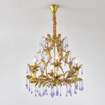 purple-glass-birdcage-chandelier