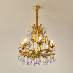 purple-glass-birdcage-chandelier