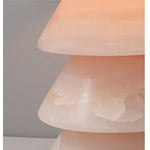 Pyralis Onyx Table Lamp – Sculptural Natural Stone Illumination