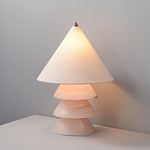 Pyralis Onyx Table Lamp – Sculptural Natural Stone Illumination