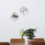 Pyrite chandelier