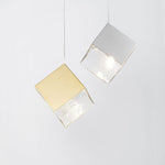 Pyrite chandelier