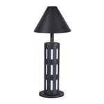 Industrial Perforated Cylindrical Bollard Light for Pathways