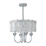 Aurelia Chrome Iron Chandelier — French-Inspired Island Pendant Light