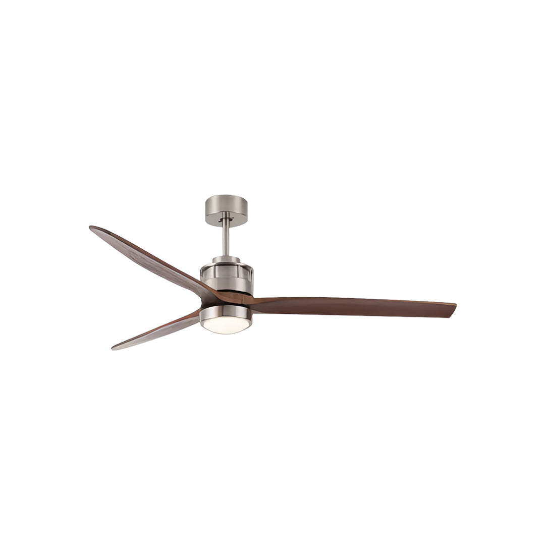 Aurelia LED Ceiling Fan with Light — Contemporary Wood-Blade Design