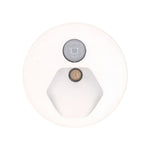 Round Flush Mount LED Step Light with Motion Sensor for Modern Staircases