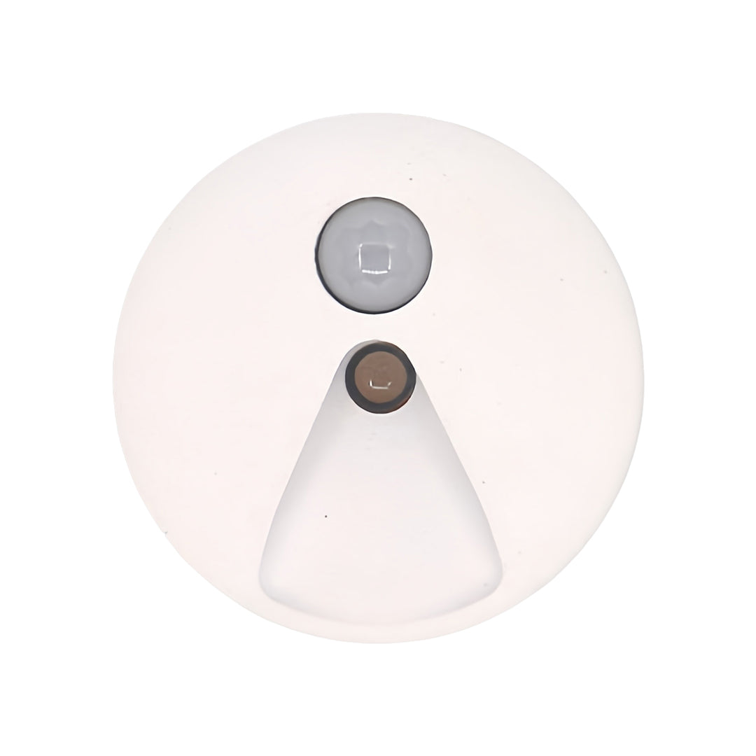 Round Flush Mount LED Step Light with Motion Sensor for Modern Staircases