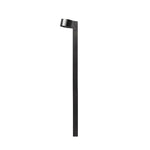 Modern LED Landscape Path Light in Black Stainless Steel for Outdoor Walkways