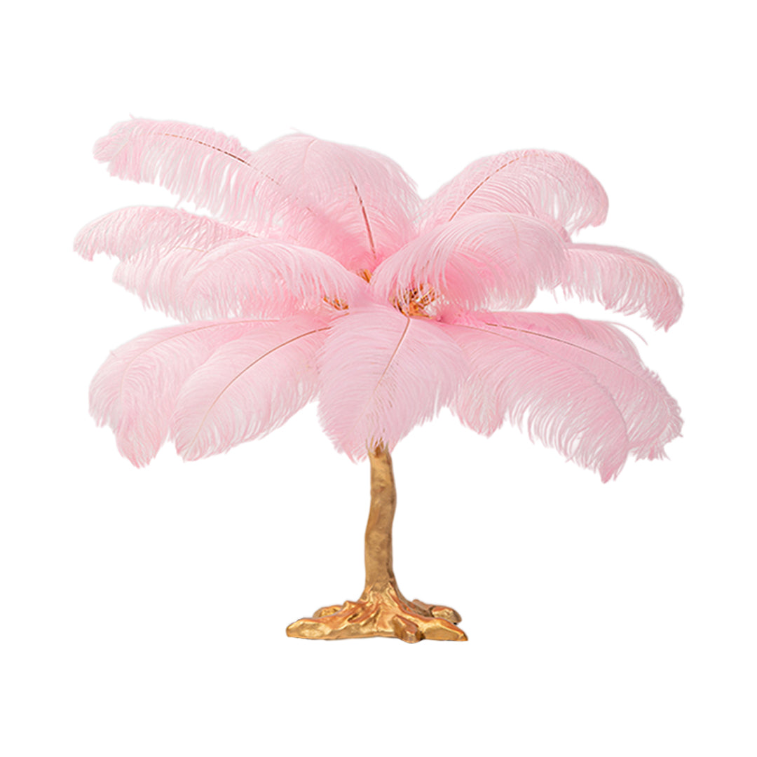 Aurelia Feather Floor Lamp – Nordic Designer Standing Light