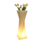 Nordic Illuminated Planter with Integrated LED Ambient Glow