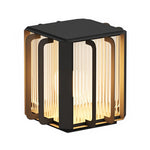 Modern Outdoor Pillar Lantern in Stainless Steel for Fence and Gate