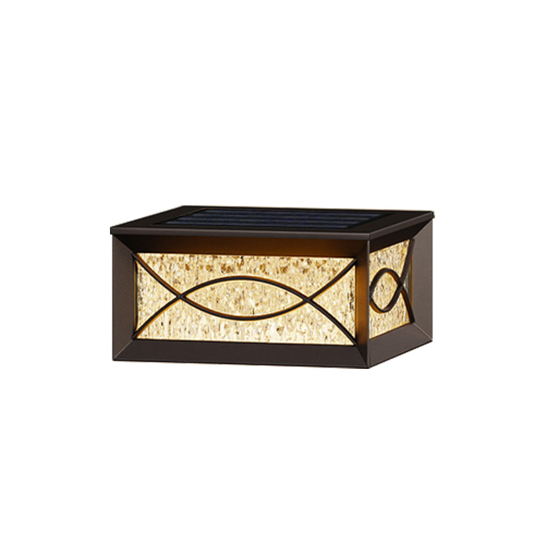 Aria Outdoor Pillar Light – Modern Aluminum Fence Post Lantern