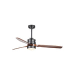 Aurelia LED Ceiling Fan with Light — Contemporary Wood-Blade Design