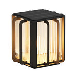 Modern Outdoor Pillar Lantern in Stainless Steel for Fence and Gate