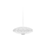 French Silk LED Pendant Light with Adjustable Cord for Modern Interiors
