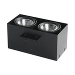 Modern Square Recessed Ceiling Lights with Adjustable Gimbal, 4-Pack LED Downlights
