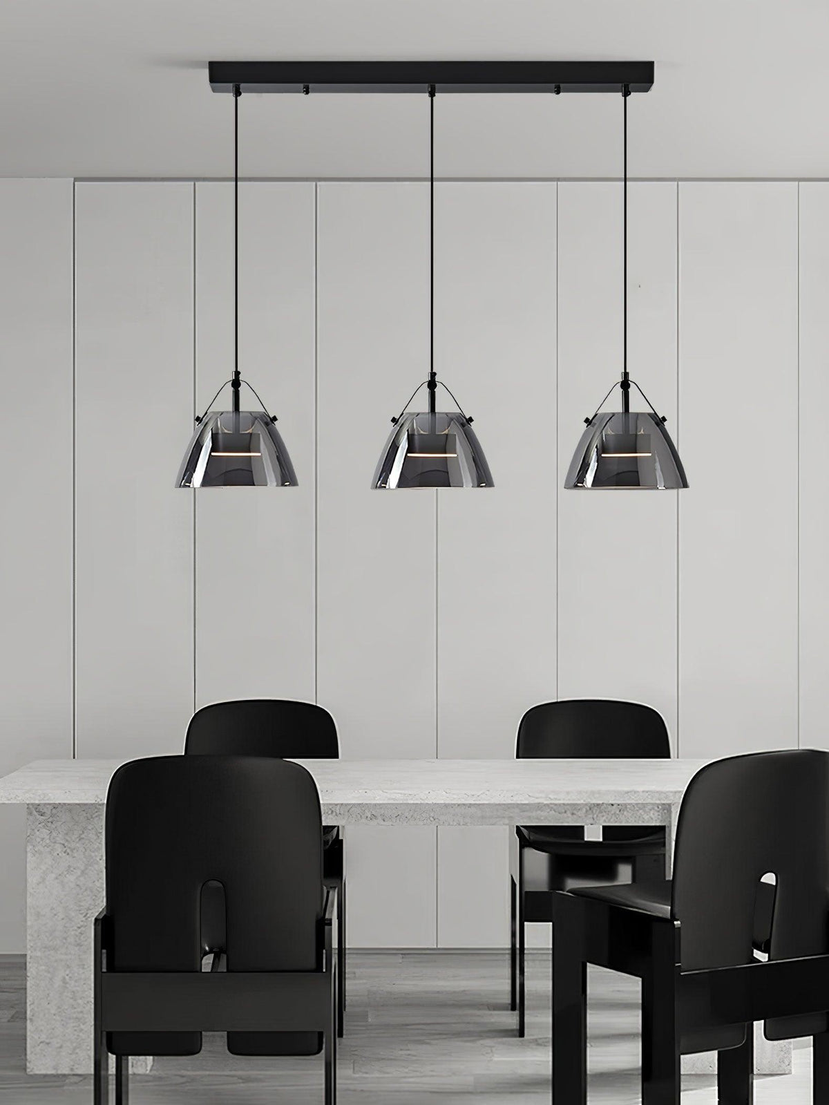 Quartet Of Light Glass Pendant Series