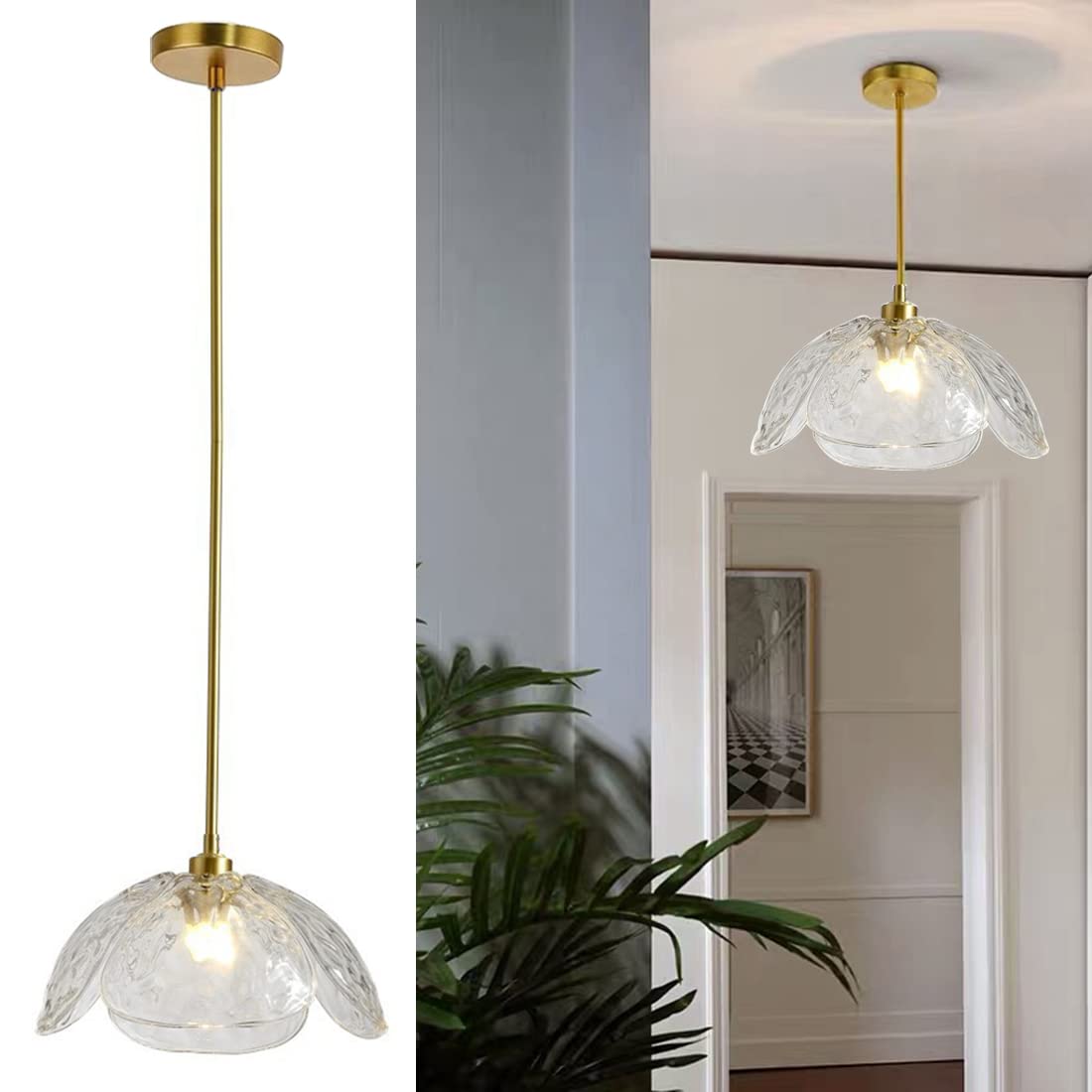 Modern Minimalist Creative Flower Shaped Restaurant Chandelier