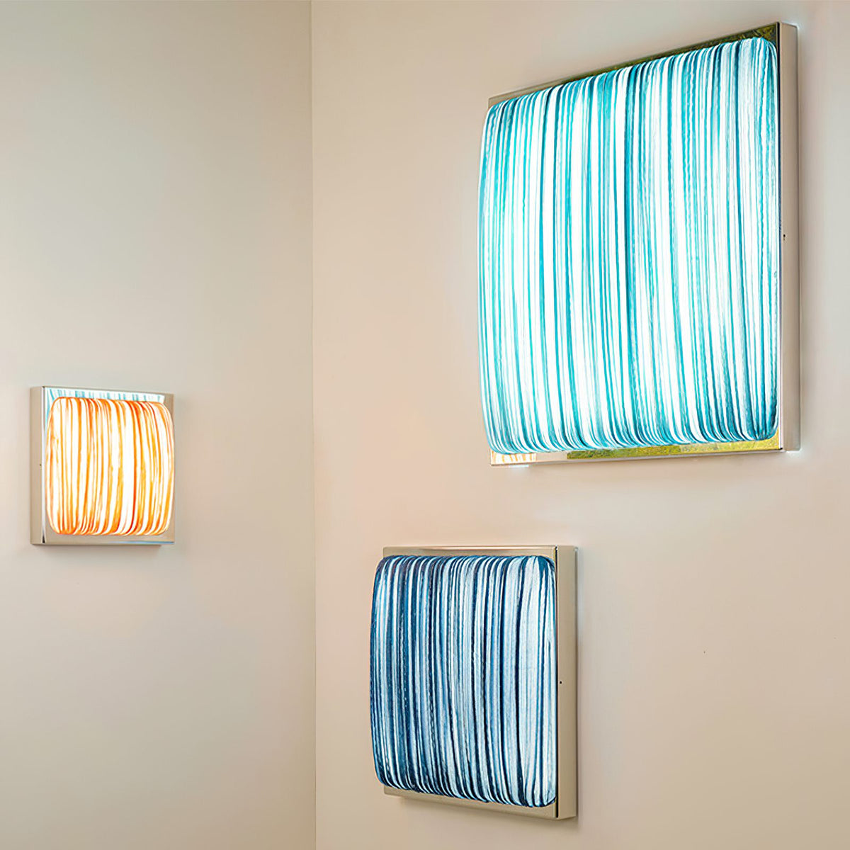 Raffia Textile Wall Light