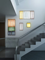 Raffia Textile Wall Light