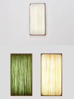 Raffia Textile Wall Light