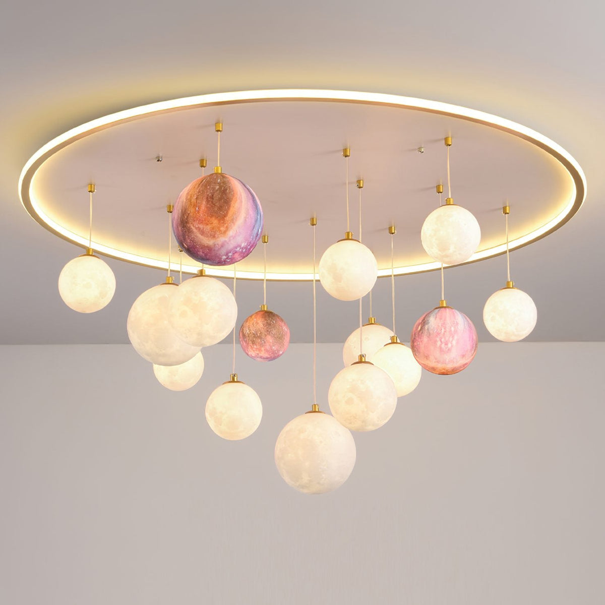 Rainbow Planet Ceiling Light
