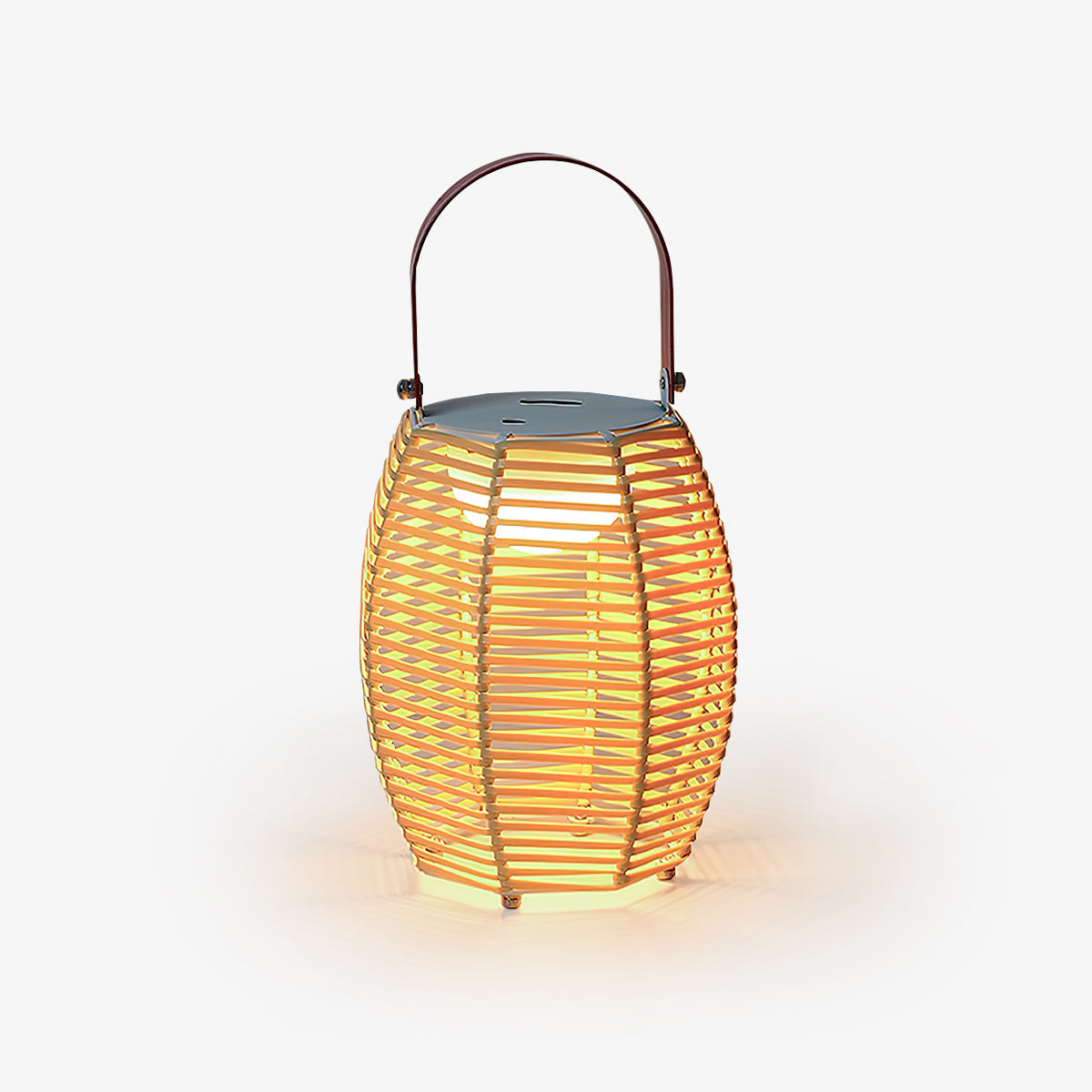 Lantern Built In Battery Table Lamp