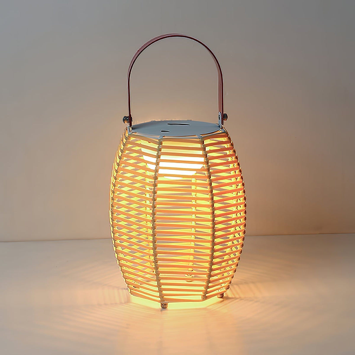 Lantern Built In Battery Table Lamp