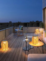 Lantern Built In Battery Table Lamp