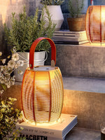 Lantern Built In Battery Table Lamp