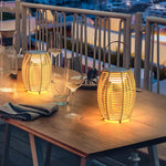 Lantern Built In Battery Table Lamp