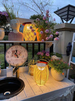 Lantern Built In Battery Table Lamp