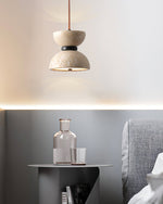 Vireo Travertine Pendant Light – Sculptural Stone LED Hanging Lamp for Modern Interiors