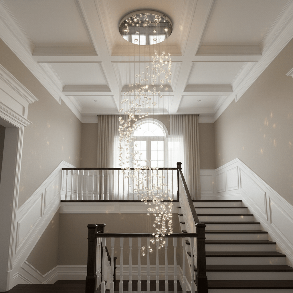 Raw Crystal Chandelier | Customizable Designer Pendant Light