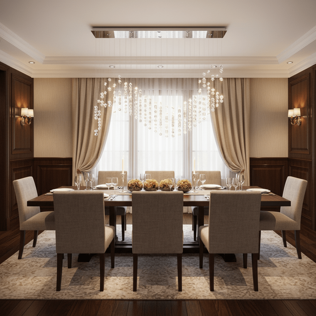 Raw Crystal Chandelier | Customizable Designer Pendant Light