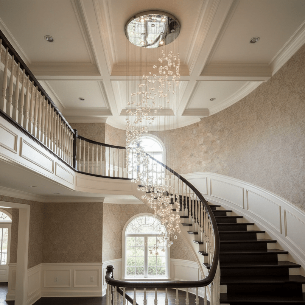 Raw Crystal Chandelier | Customizable Designer Pendant Light