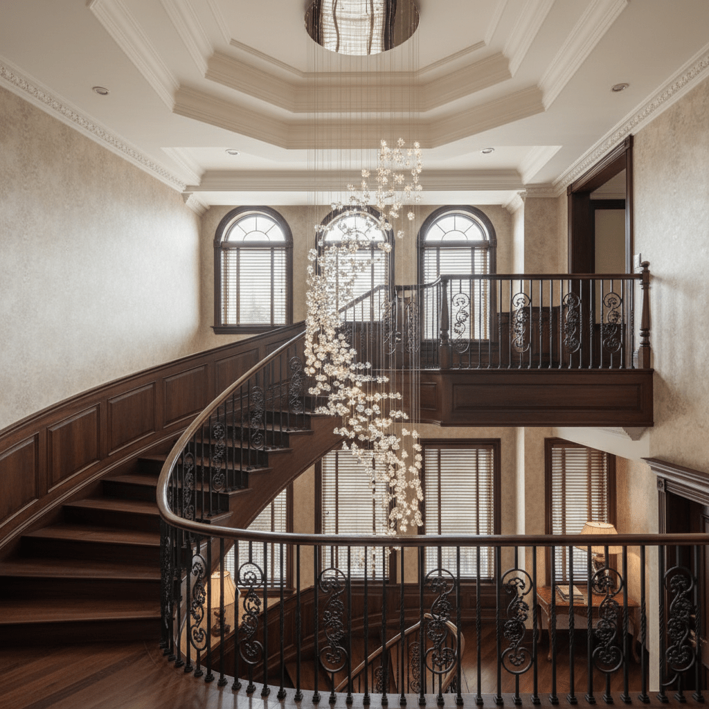 Raw Crystal Chandelier | Customizable Designer Pendant Light