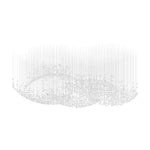 Raw Crystal Chandelier | Customizable Designer Pendant Light