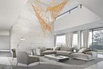 Raw Crystal Chandelier | Customizable Designer Pendant Light