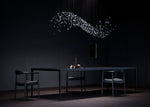 Raw Crystal Chandelier | Customizable Designer Pendant Light