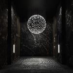 Raw Crystal Chandelier | Customizable Designer Pendant Light