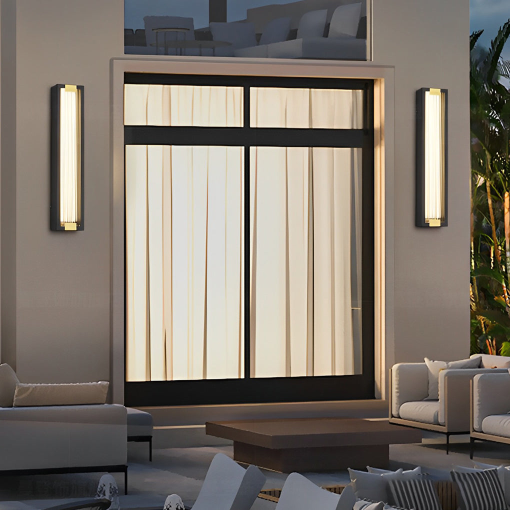 Rectangular Modern Porch Light Ha085178