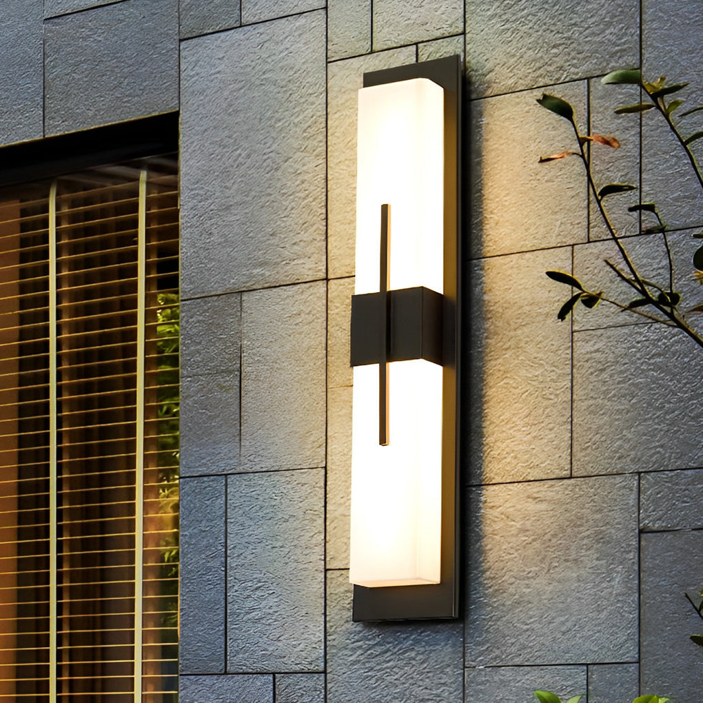 Black Modern Outdoor Wall Lamp Li002111