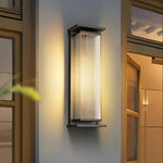 Rectangular Box Outdoor Wall Lamp